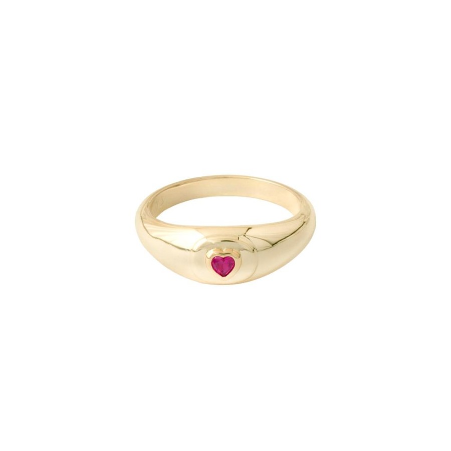 Anillos noa joyas | Anillo Love Bano De Oro