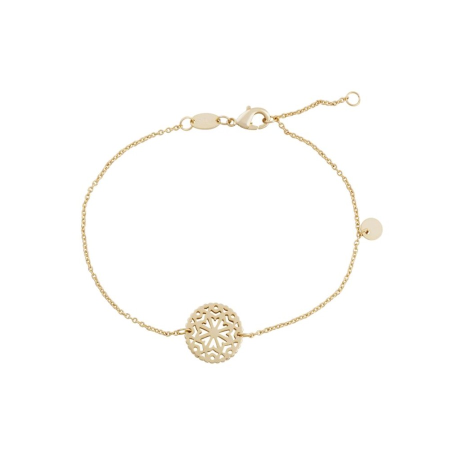 Pulseras noa joyas | Pulsera Mandala Bano De Oro