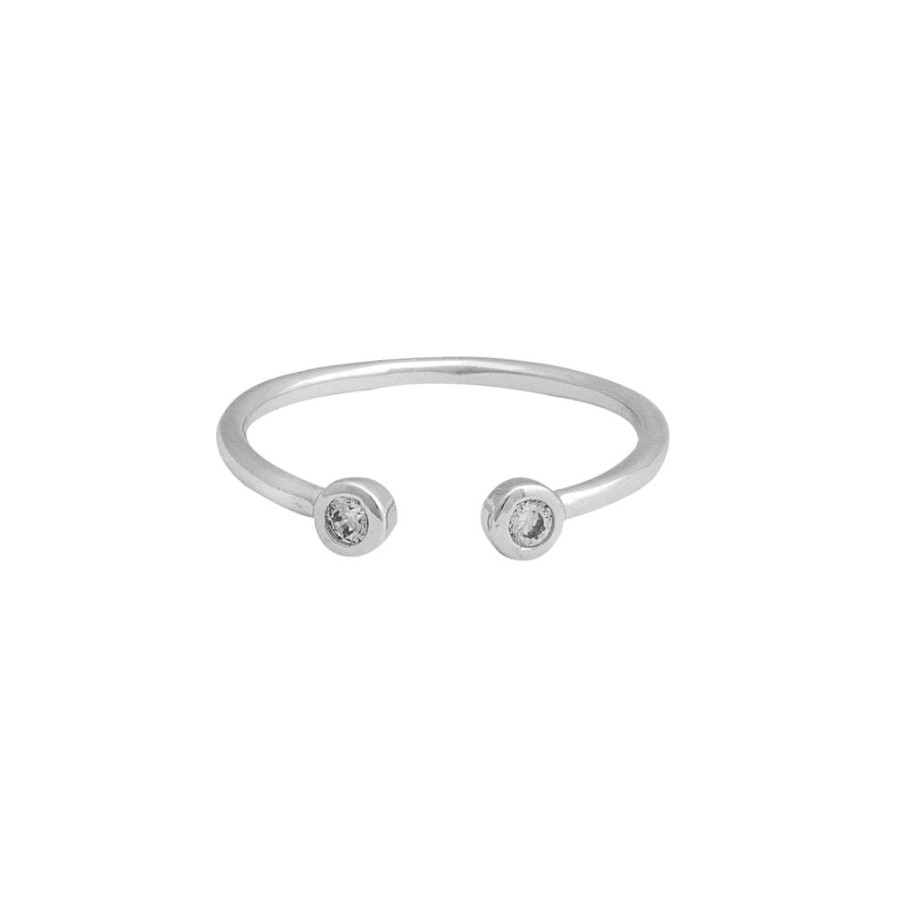 Anillos noa joyas | Anillo Twin Plata