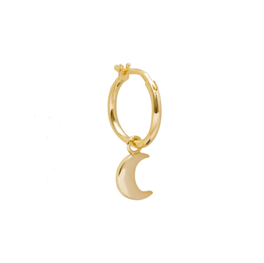 Aros noa joyas | Piercing Moon Bano De Oro