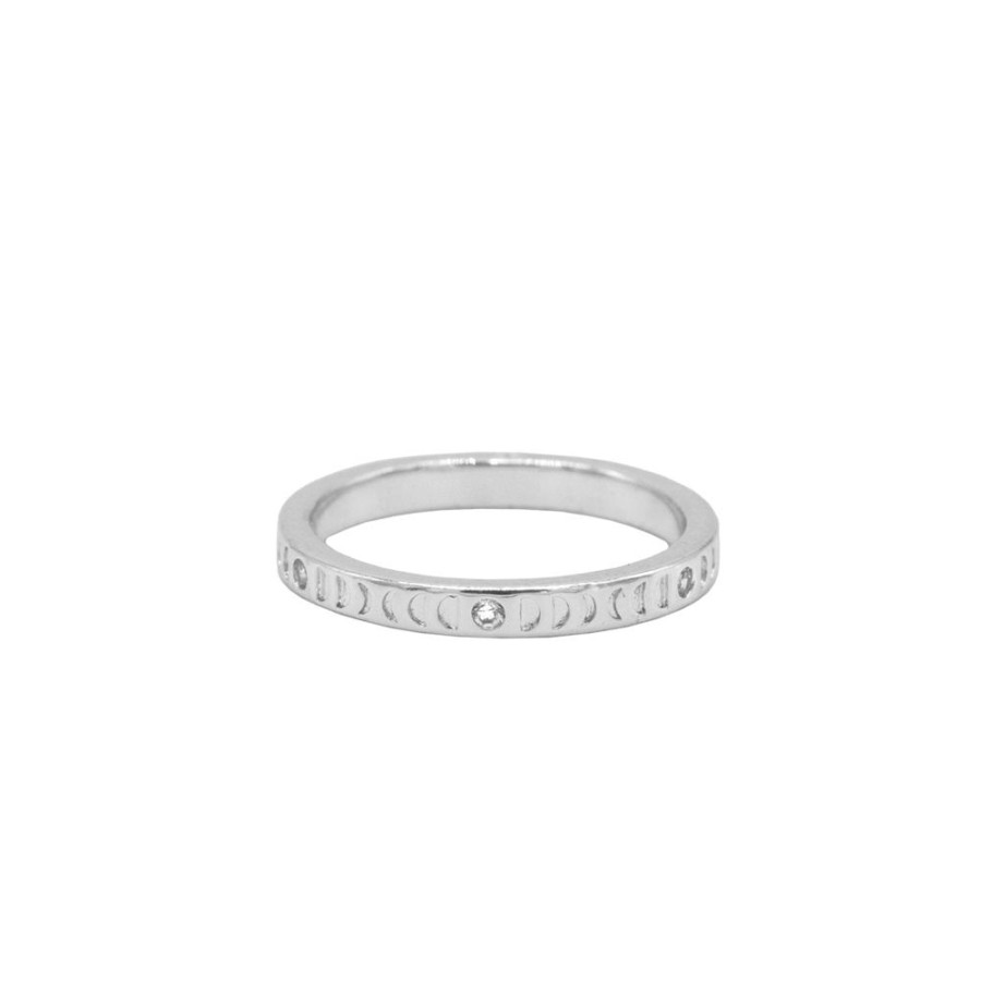 Anillos noa joyas | Anillo Lunar Plata