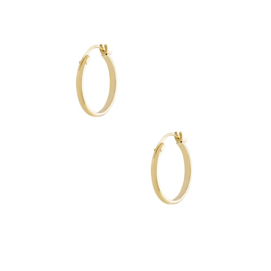 Abridores noa joyas | Argollas Mujer Oro Amarillo 18K