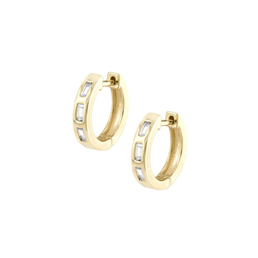 Aros noa joyas | Argollas Key Bano De Oro