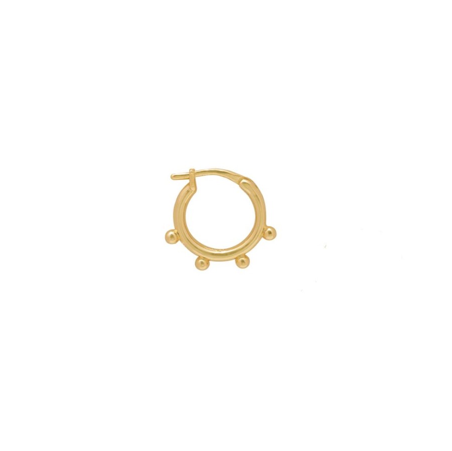 Aros noa joyas | Piercing Tiny Bano De Oro