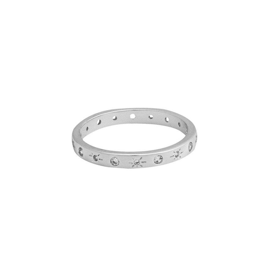 Anillos noa joyas | Anillo Shooting Star Plata