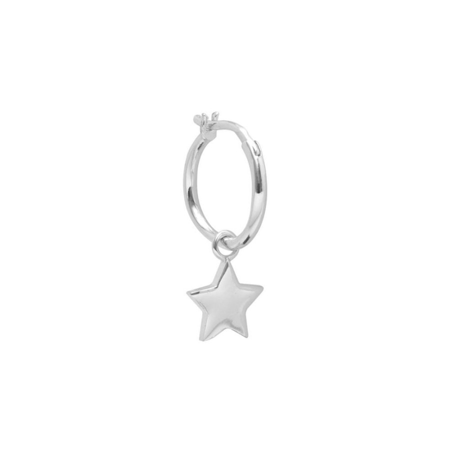 Aros noa joyas | Piercing Star Plata