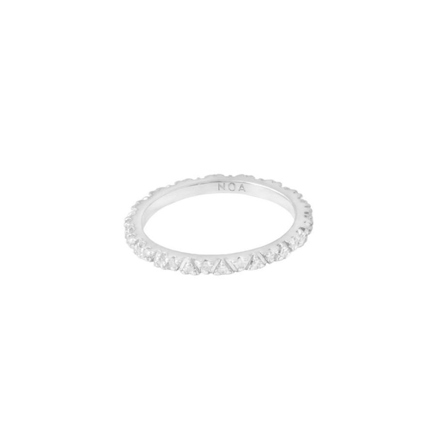 Anillos noa joyas | Anillo Triangle Plata