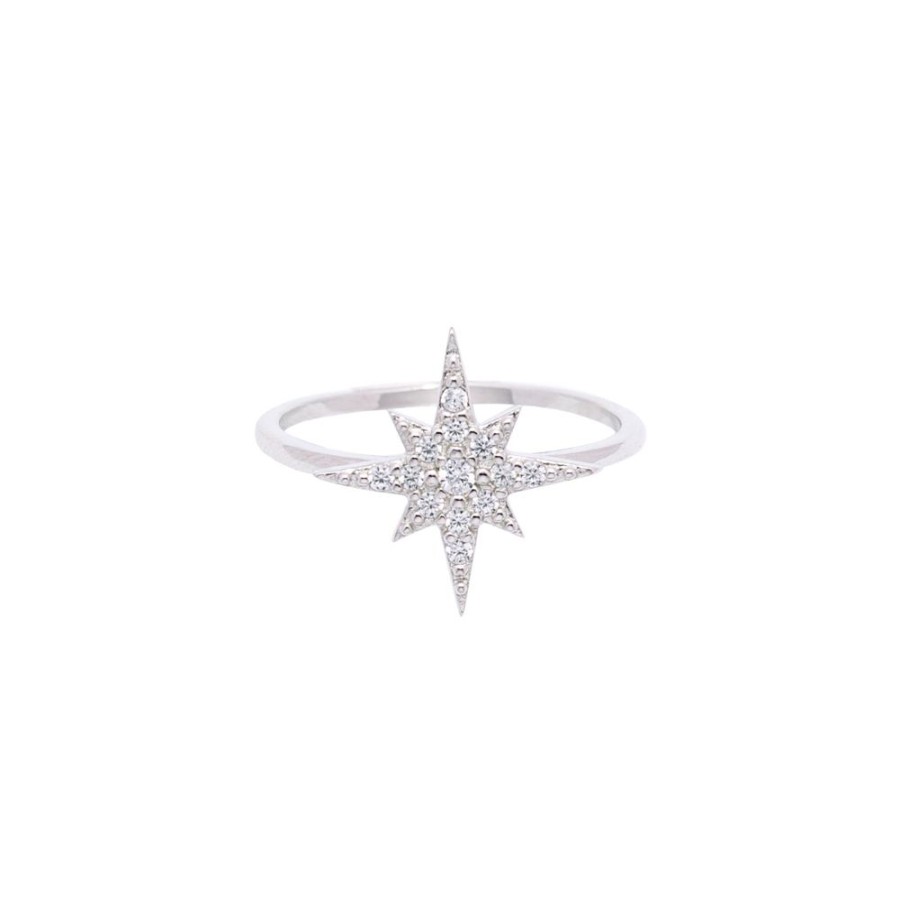 Anillos noa joyas | Anillo Star Shine Plata