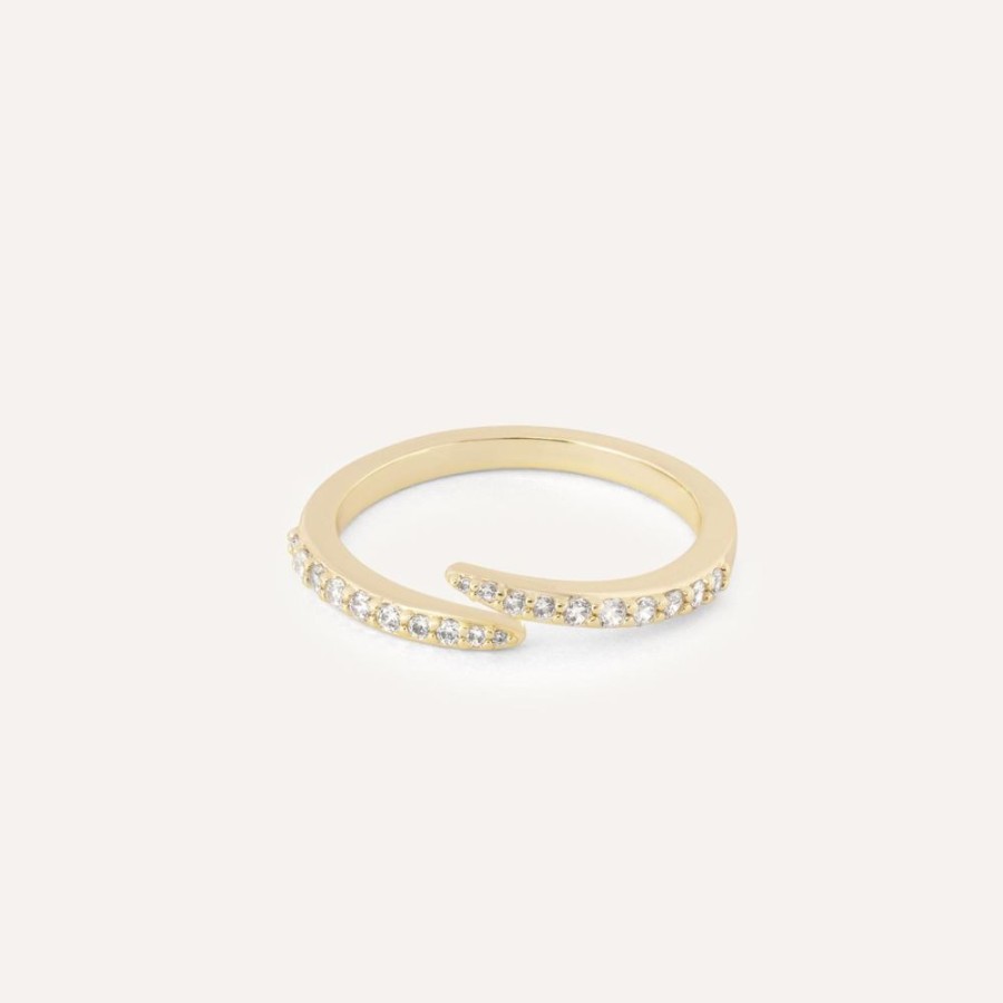 Anillos noa joyas | Anillo Cela Bano De Oro