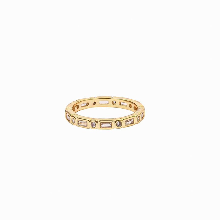 Anillos noa joyas | Anillo Lyra Bano De Oro