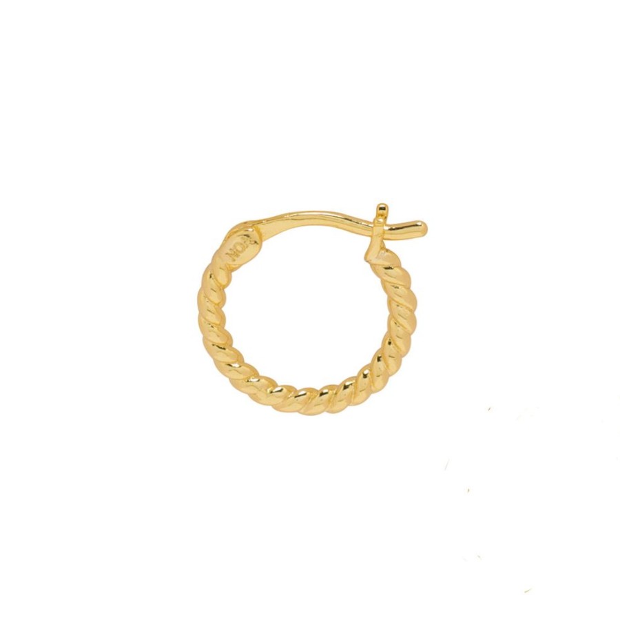 Aros noa joyas | Piercing Gira Bano De Oro