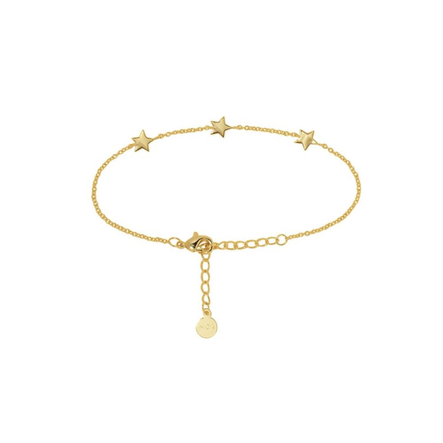 Pulseras noa joyas | Pulsera Sis Bano De Oro