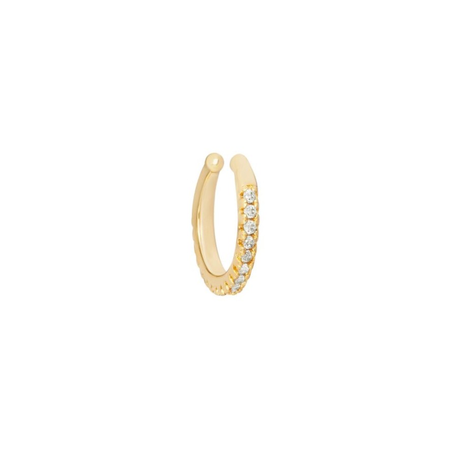 Aros noa joyas | Ear Cuff Maxi Elissa Bano De Oro