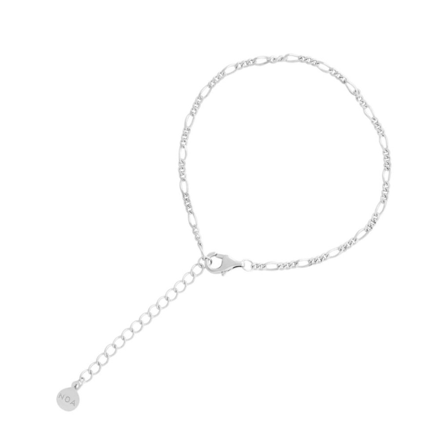 Collares noa joyas | Pulsera Noir Plata