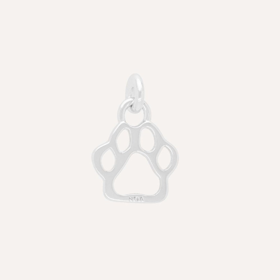 Collares noa joyas | Charm Huella Plata 925