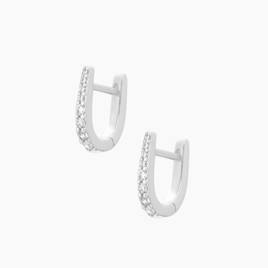 Aros noa joyas | Argollas Storm Plata