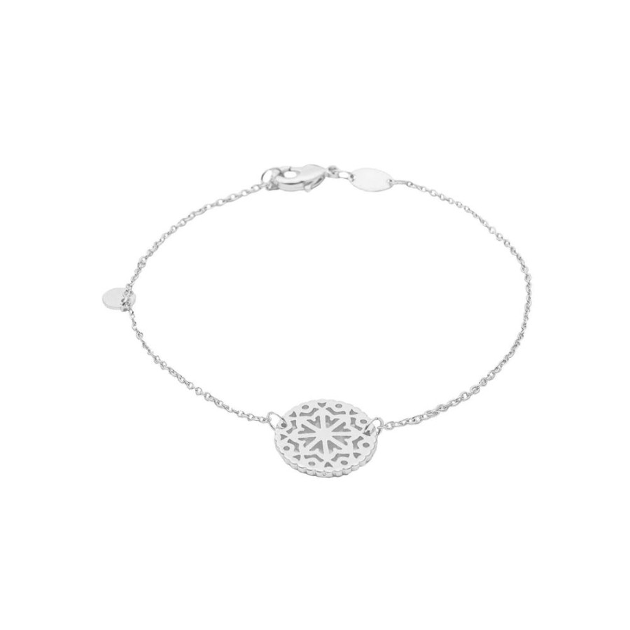 Pulseras noa joyas | Pulsera Mandala Plata