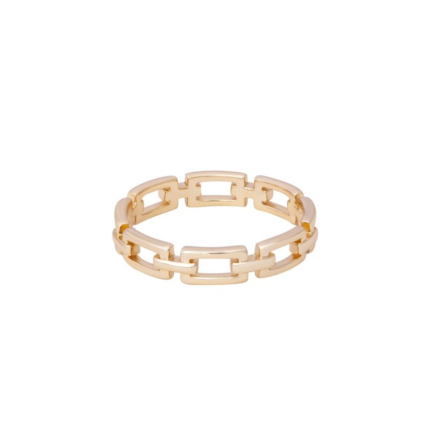 Anillos noa joyas | Anillo Chain Bano De Oro