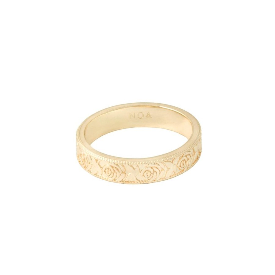 Anillos noa joyas | Anillo Rosas Bano De Oro