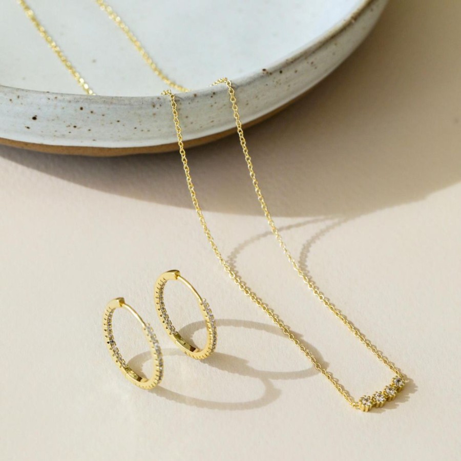 Collares noa joyas | Collar Leia Bano De Oro