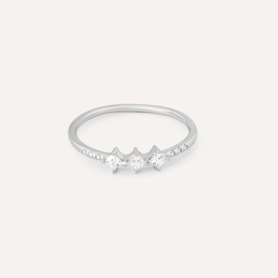 Anillos noa joyas | Anillo Beam Plata