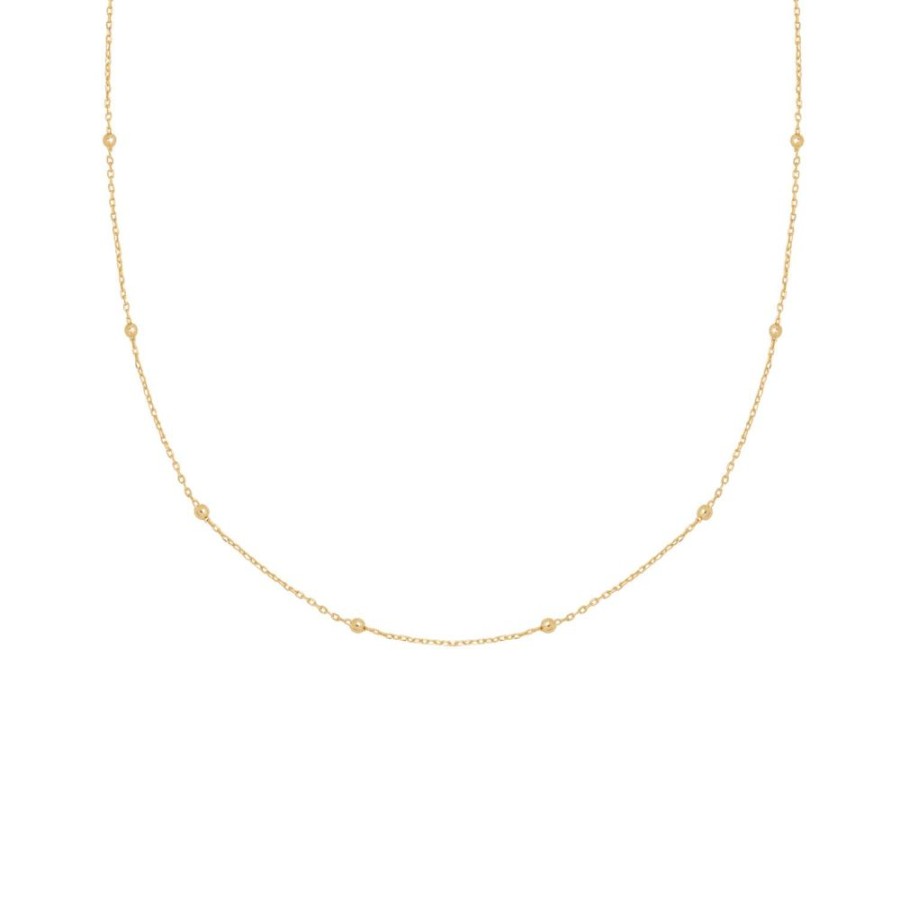 Collares noa joyas | Chocker Balls Bano De Oro