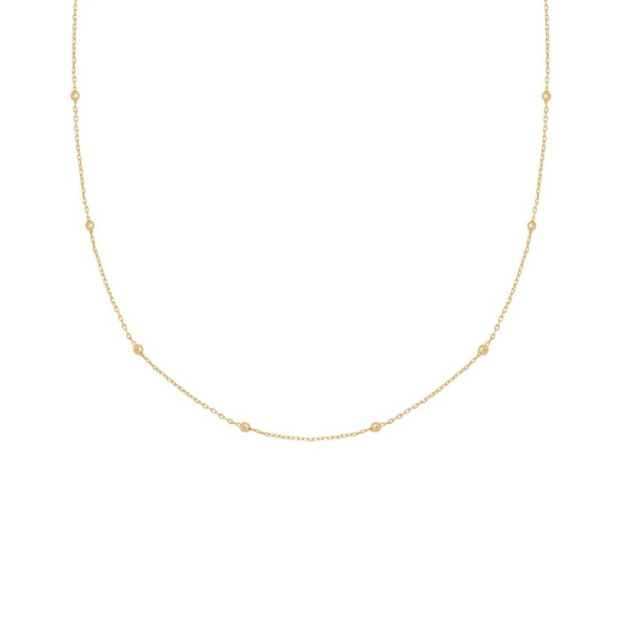 Collares noa joyas | Chocker Balls Bano De Oro