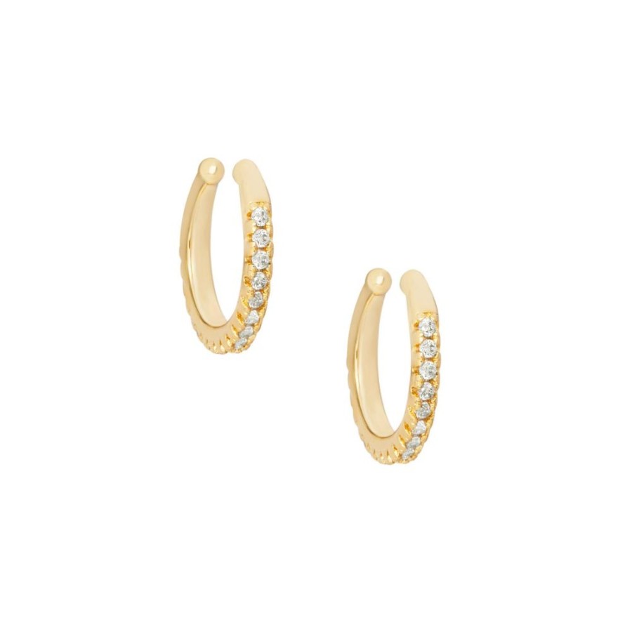 Aros noa joyas | Ear Cuffs Maxi Elissa Bano De Oro