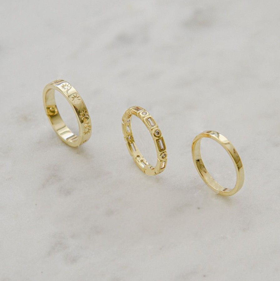 Anillos noa joyas | Anillo Lizzie Bano De Oro