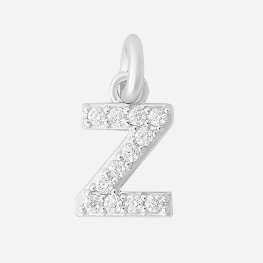 Collares noa joyas | Charm Letra Z Plata